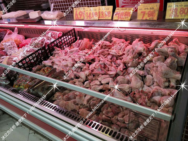 冰立方生鮮展示柜（臥式），賣肉好幫手