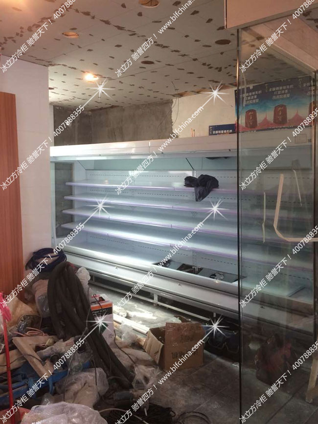 水果店用風幕柜還是展示柜